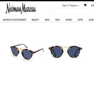 KREWE St. Louis Mirrored Sunglasses